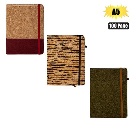 NOVELTY NOTEBOOK CORK LOOK&FEEL 100PG A5 product image