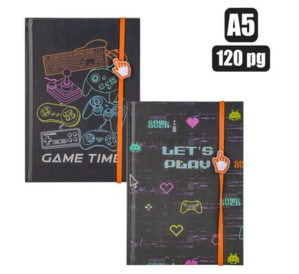 NOVELTY NOTEBOOK GAMER 120PG A5 product image