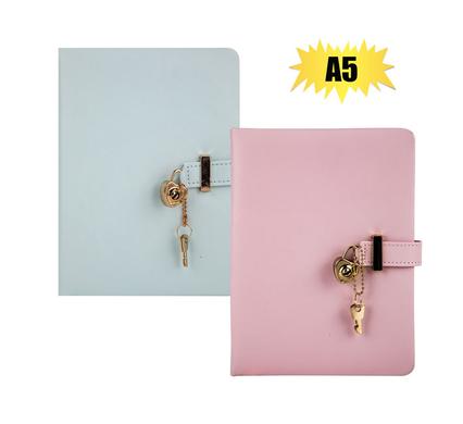 NOVELTY NOTEBOOK WITH HEART LOCK A5 product image