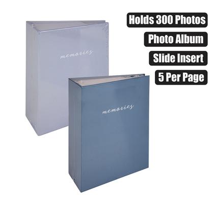 PHOTO ALBUM 300-PHOTO PLAIN ASSTD product image