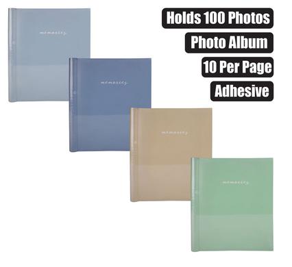 ADHESIVE ALBUM 10PG ADHESIVE PASTEL ASST product image