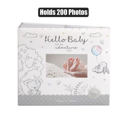 PHOTO ALBUM 200-PHOTO HELLO BABY product image
