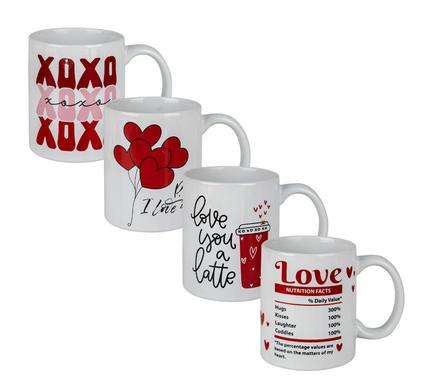 MUG OCCASIONS LOVE STRAIGHT SHAPE ASSTD product image