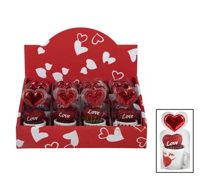 MUG OCCASIONS LOVE MINI HEART IN MUG product image