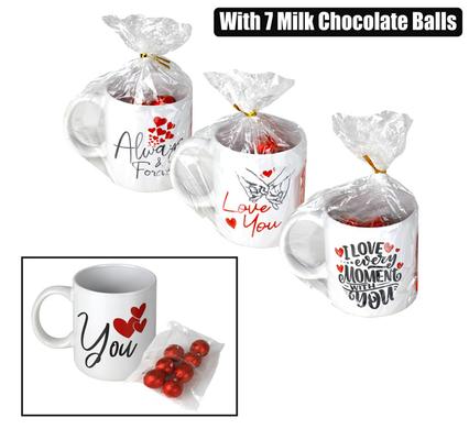 MUG OCCASIONS LOVE W/CHOCS (T) product image