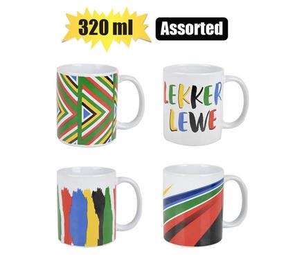 MUG DAILY STRAIGHT PATRIOTIC 320ml ASSTD product image