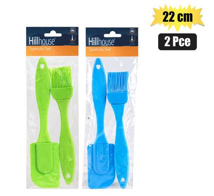 SPATULA AND BRUSH SET SILICONE22cm product image