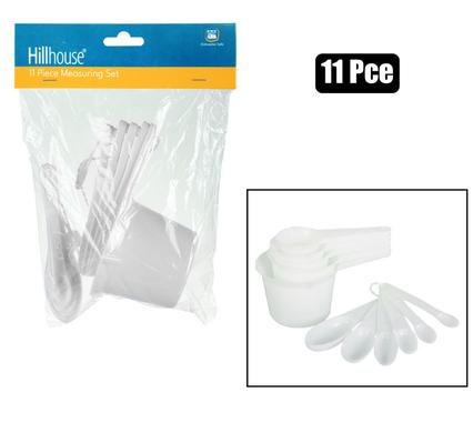 MEASURING-SET 11PCE CUPS+SPN PL BAKEWARE product image