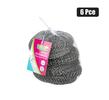 SCOURER BALLS STEEL 6PC 13g product image