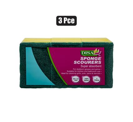 SCOURER FOAM GREEN PAD 3PC YELLOW product image