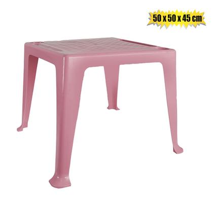 TABLE KIDDIES 50x50x45cm - PINK product image
