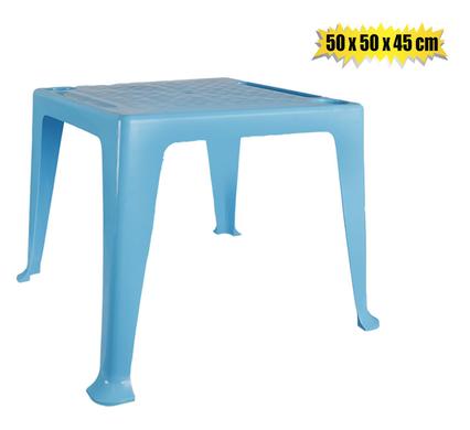 TABLE KIDDIES 50x50x45cm - BLUE product image