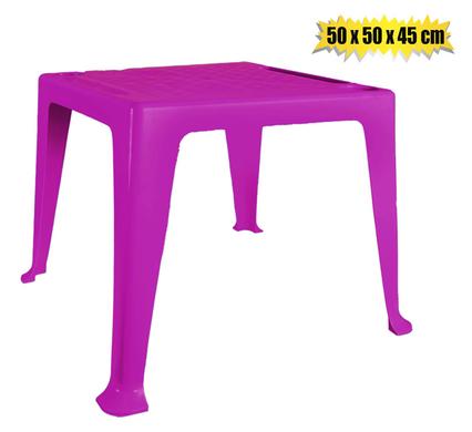 TABLE KIDDIES 50x50x45cm - MAGENTA product image