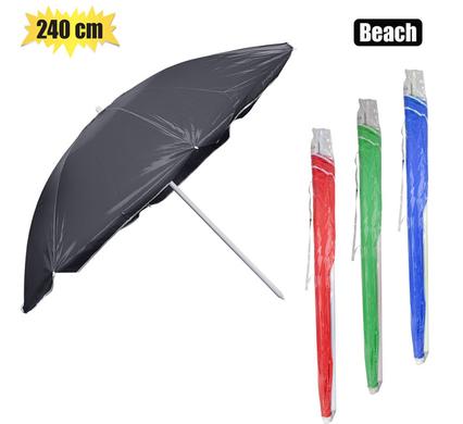 UMBRELLA-BEACH 240cm DIAM THICK RIB product image