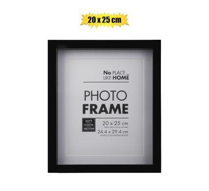 PICTURE-FRAME PL SHADOW BOX 20x25cm BLK product image