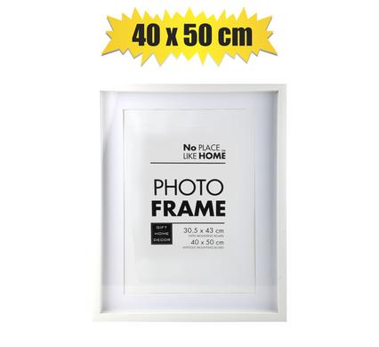 PICTURE-FRAME PL SHADOW BOX 40x50cm WHTE product image