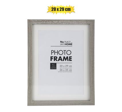 PICTURE-FRAME CERT RUSTIC GREY 20x29cm product image