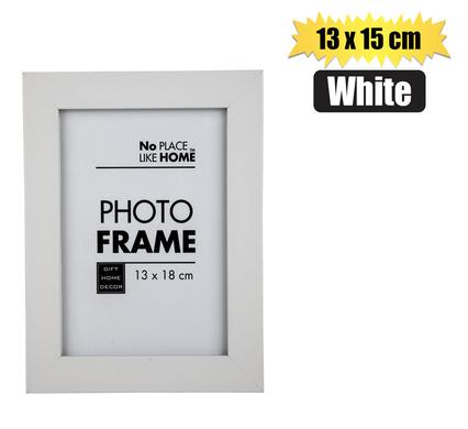 PICTURE-FRAME MDF 13x15cm WHITE product image