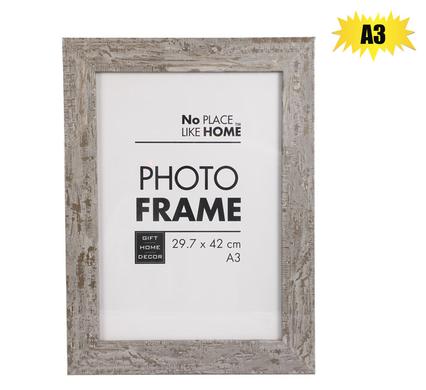 PICTURE-FRAME MDF WOOD STRESSED A3 product image