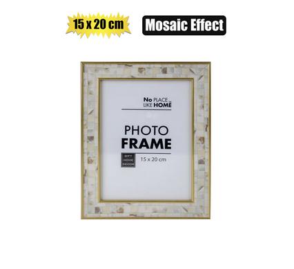 PICTURE FRAME MDF MOSAIC EFFECT 15x20cm product image