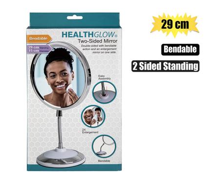 MIRROR STANDING BENDABLE 29cm, 2 SIDED product image