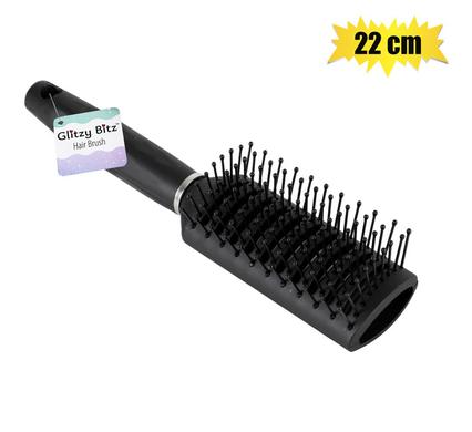 HAIR BRUSH BLACK VENT WIDE 22cm product image