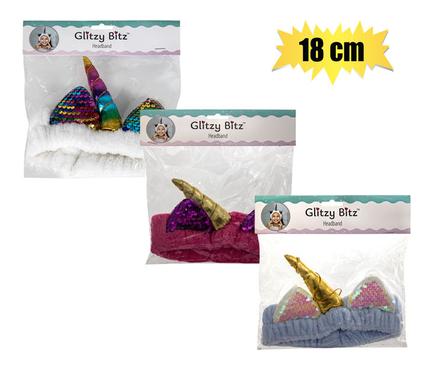 HAIR BAND UNICORN DESIGN 18cm product image