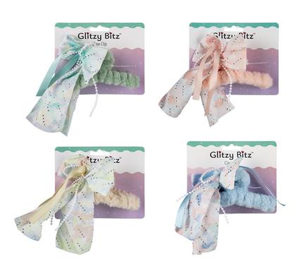 HAIR CLAW CLIP WITH SCARF TAIL product image