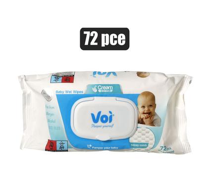 VOI WET-WIPES 72PC 16x19cm HONEYCOMB product image