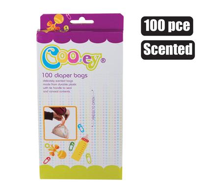 COOEY DIAPER DISPOSAL-BAGS 100PCE product image