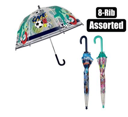 UMBRELLA KIDDIES 8-RIB 4-ASSTD product image