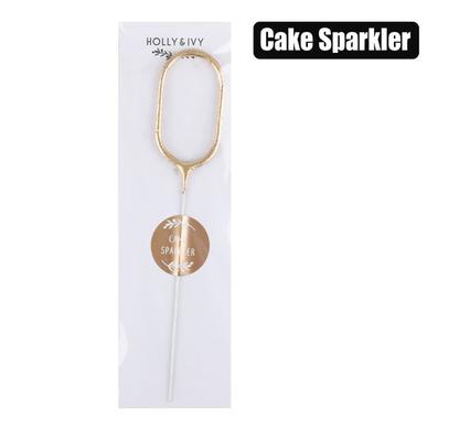 CANDLE BIRTHDAY SPARKLES NUMBER-0 product image
