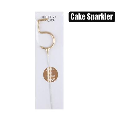 CANDLE BIRTHDAY SPARKLES NUMBER-5 product image
