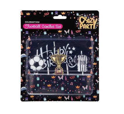 CANDLE BIRTHDAY FOOTBALL product image