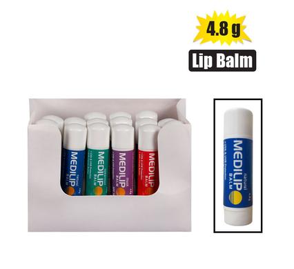 LIP BALM 4.8g MEDILIP 4-ASSORTED product image