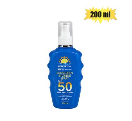 SUNSCREEN SPF50 200ml INVISIBLE SPRAY product image