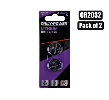 BATTERIES LITHIUM CR-2032(3V/L2032-2PCE product image