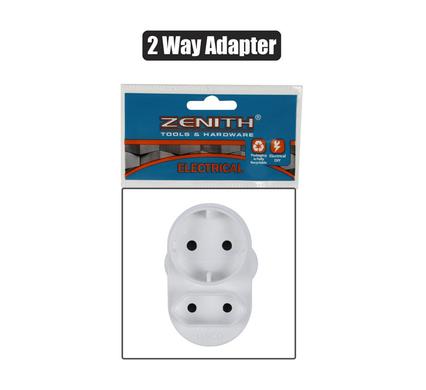 PLUG-ADAPTOR EURO 1xSHUKO 1x5AMP  ZENITH product image