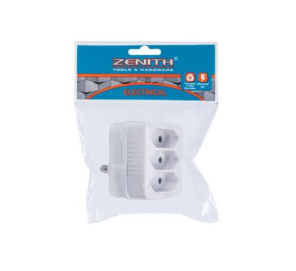 PLUG EURODAPTOR 3x5AMP-2PIN       ZENITH product image