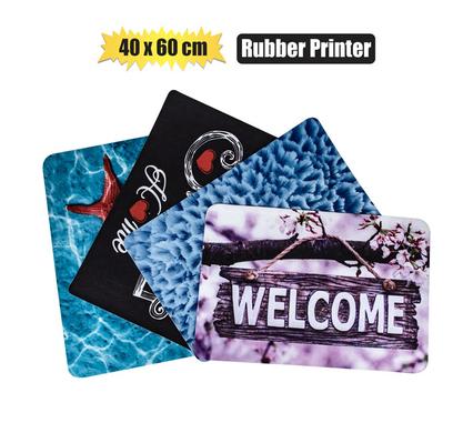 DOORMAT NON WOVEN RUBBER PRINTED 40x60cm product image