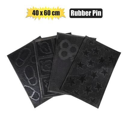 DOORMAT RUBBER-PIN 6mm 40X60cm product image