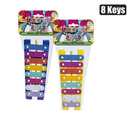 MUSICAL PERCUSSION XYLOPHONE 8 KEY ASSTD product image