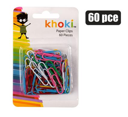 STATIONERY PAPER CLIPS 2.8cm 60PC product image