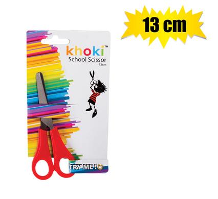 STATIONERY SCISSOR SCHOOL PL/MTL 13cm product image