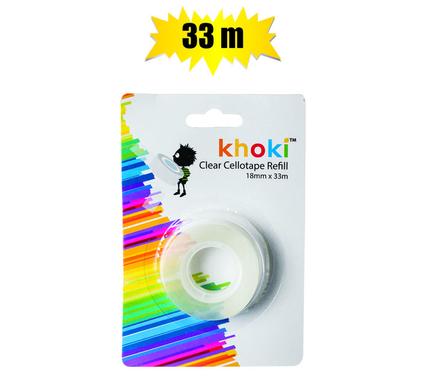 TAPE ADHESIVE SUPER CLEAR 33x18mm REFILL product image