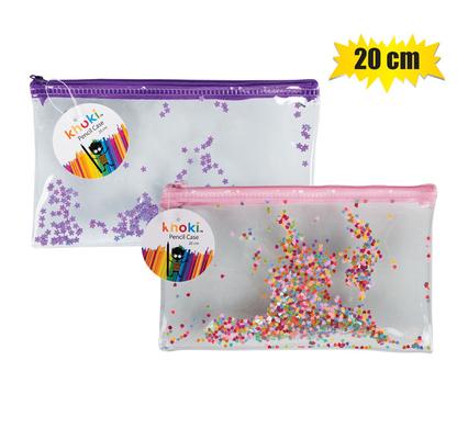 PENCIL CASE WITH GLITTER 20cm product image