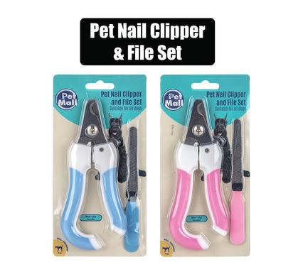 PET NAIL CLIPPER AND FILE SET product image
