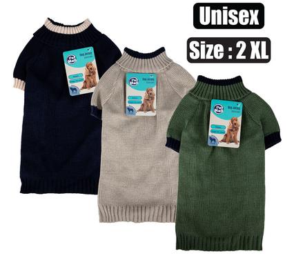 PET DOG SHIRT ACRYLIC KNIT UNISEX 2XL product image