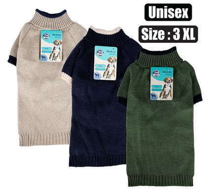 PET DOG SHIRT ACRYLIC KNIT UNISEX 3XL product image