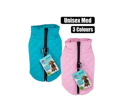 PET DOG JACKET WITH ZIP UNISEX-MEDIUM product image